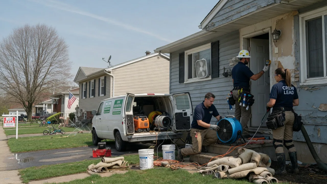 Flood Cleanup in Ludlow, VT near me